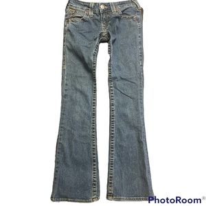 True Religion LOWRISE Becca Bootcut jeans size 27